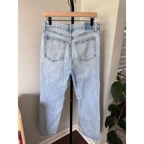 Abercrombie & Fitch The Dad High Rise Jeans Womens 10 - Picture 2 of 3